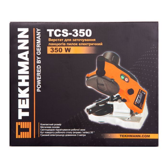 Точильний верстат Tekhmann для загострювання ланцюгів TCS-350 (850538) зображення 6