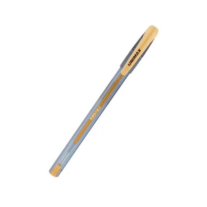 Ручка гелева Unimax Trigel-2, золота (UX-131-35) зображення 2