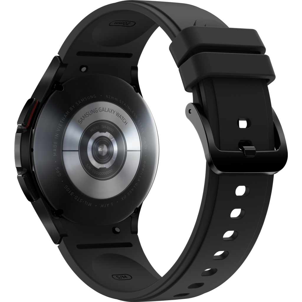 Смарт-часы Samsung SM-R880/16 (Galaxy Watch 4 Classic small 42mm) Black (SM-R880NZKASEK) изображение 4