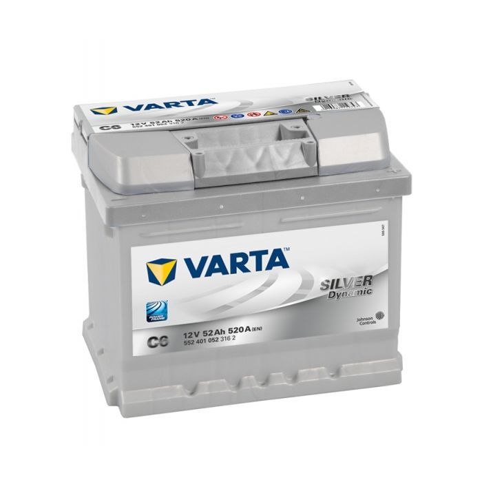 Аккумулятор автомобильный Varta Silver Dynamic 52Аh (552401052)