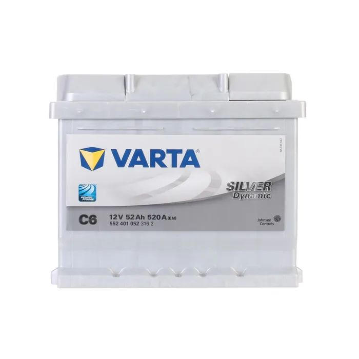 Акумулятор автомобільний Varta Silver Dynamic 52Аh (552401052) зображення 2