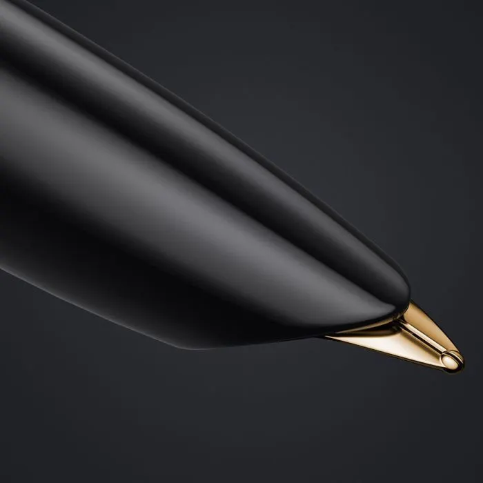 Ручка пір'яна Parker PARKER 51 Premium Black GT  FP18 F (57 011) зображення 3
