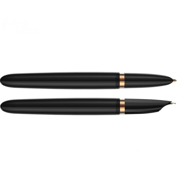 Ручка перьевая Parker PARKER 51 Premium Black GT  FP18 F (57 011) изображение 7