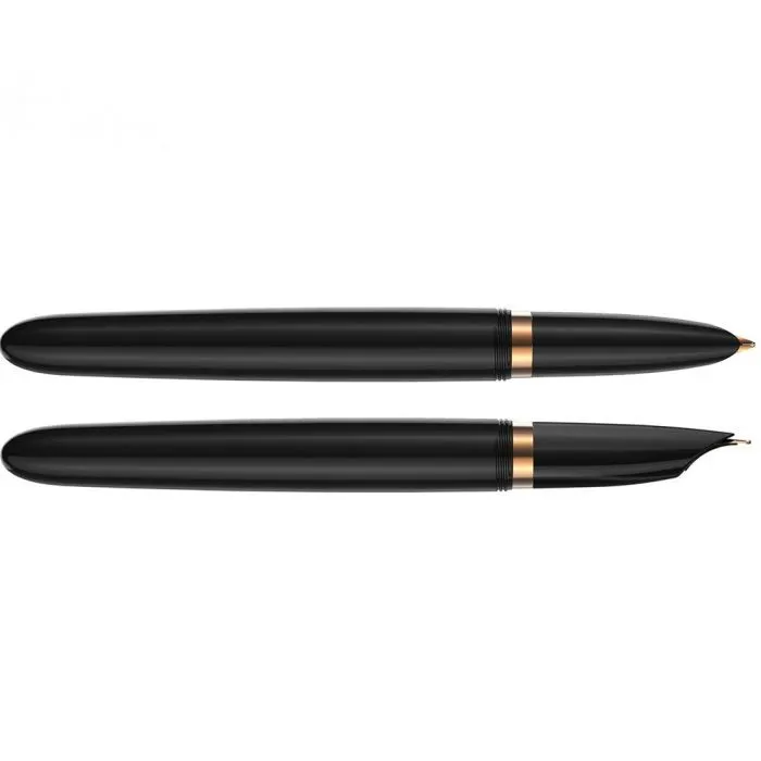 Ручка пір'яна Parker PARKER 51 Premium Black GT  FP18 F (57 011) зображення 7