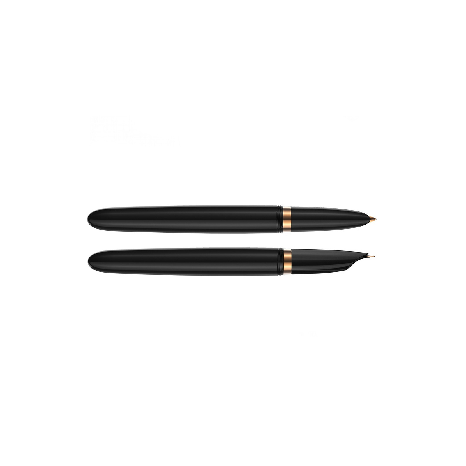 Ручка пір'яна Parker PARKER 51 Premium Black GT  FP18 F (57 011) зображення 7
