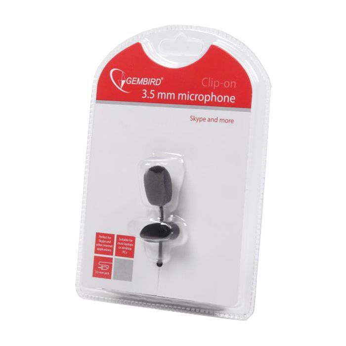 Мікрофон Gembird MIC-C-01 Black (MIC-C-01) зображення 3