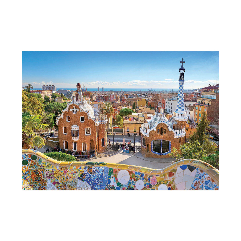 Пазл Educa Барселона Парк Гуэль 1000 элементов (6336913) изображение 2