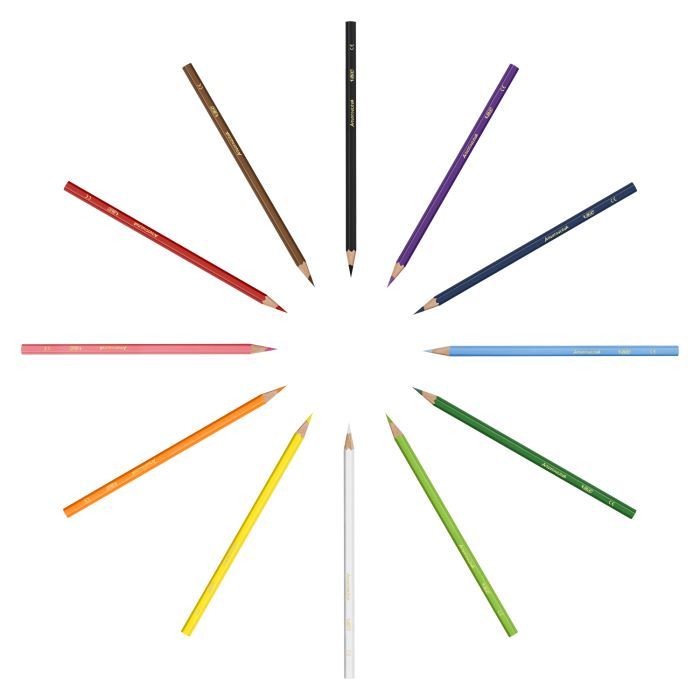 Карандаши цветные Bic Evolution Aquacouleur 12 шт (bc8575614) изображение 2
