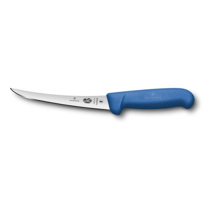 Кухонний ніж Victorinox Fibrox Boning Flexible 15 см Blue (5.6612.15)
