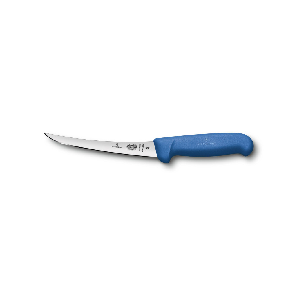 Кухонный нож Victorinox Fibrox Boning Flexible 15 см Blue (5.6612.15)