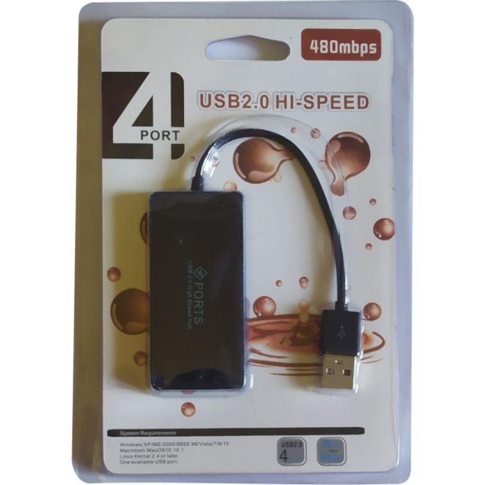 Концентратор Atcom USB TD4005 4port black (10725) зображення 3