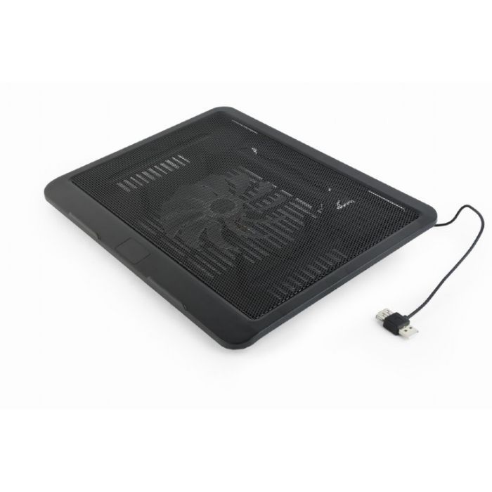 Подставка для ноутбука Gembird до 15", 1x120 mm fan, black (NBS-1F15-04) изображение 4