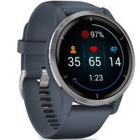 Смарт-часы Garmin Venu 2, GPS, Wi-Fi, Blue Granite + Passivated (010-02430-10) изображение 3