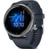 Смарт-часы Garmin Venu 2, GPS, Wi-Fi, Blue Granite + Passivated (010-02430-10)