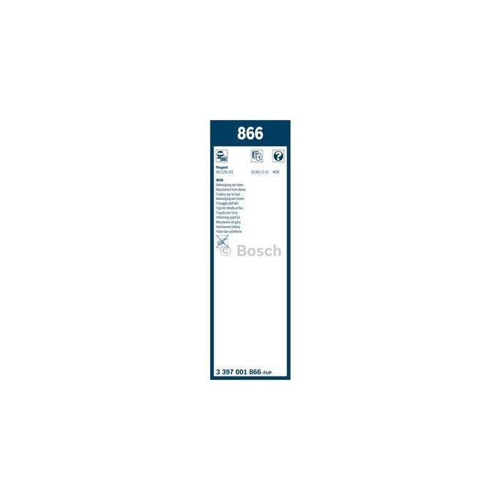 Щітка склоочисника Bosch 3397001866 (3 397 001 866) зображення 3
