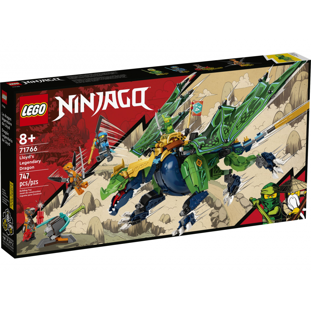 Конструктор LEGO Ninjago Легендарний дракон Ллойда 747 деталей (71766)
