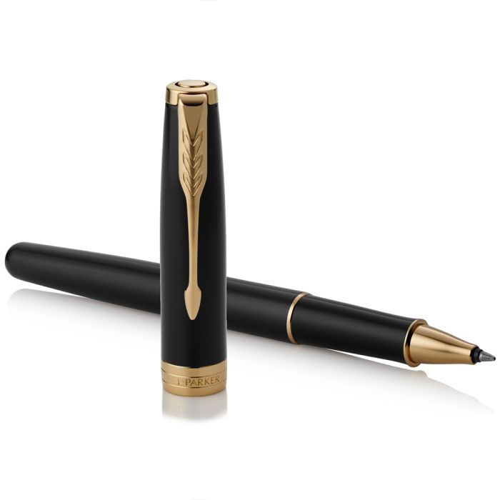 Роллер Parker SONNET 17 Black Lacquer GT  RB (86 025) изображение 3