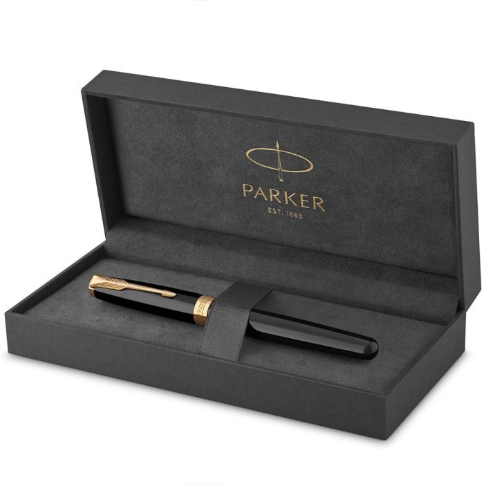 Роллер Parker SONNET 17 Black Lacquer GT  RB (86 025) изображение 5