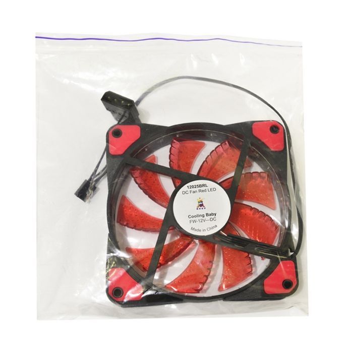 Кулер для корпуса Cooling Baby 12025BRL изображение 3