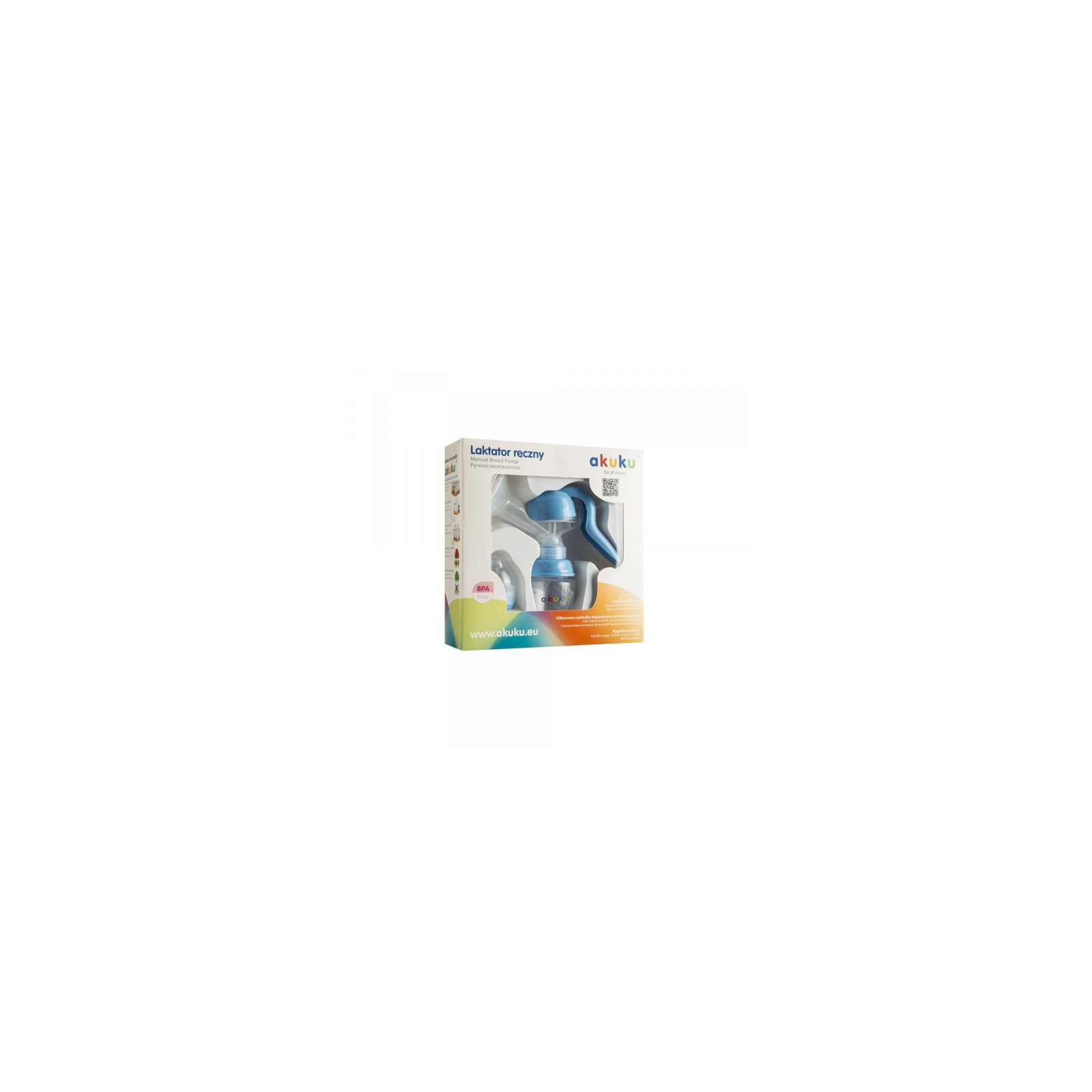 Молоковідсмоктувач Akuku ручний (A0298 blue) зображення 2