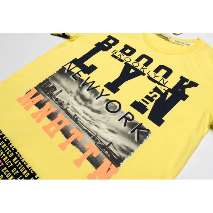 Футболка детская Breeze BROOKLYN (15647-152-yellow) изображение 3