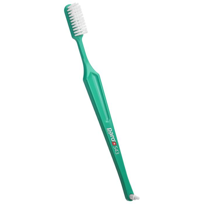 Зубна щітка Paro Swiss S43 м'яка зелена (7610458007099-green)