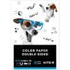 Кольоровий папір Kite А5 двусторонняя Dogs 10 аркушів/10 кольорів (K22-293)