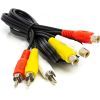 Кабель мультимедийный 3xRCA M to 3xRCA F 1.0m PowerPlant (CA912049)