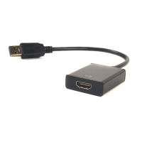 Фото - Кабель Power Plant Перехідник USB 3.0 M to HDMI female PowerPlant  CA910373 (CA910373)
