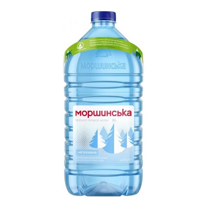 Мінеральна вода Моршинська 6.0 н/газ пет (4820017000277) зображення 3