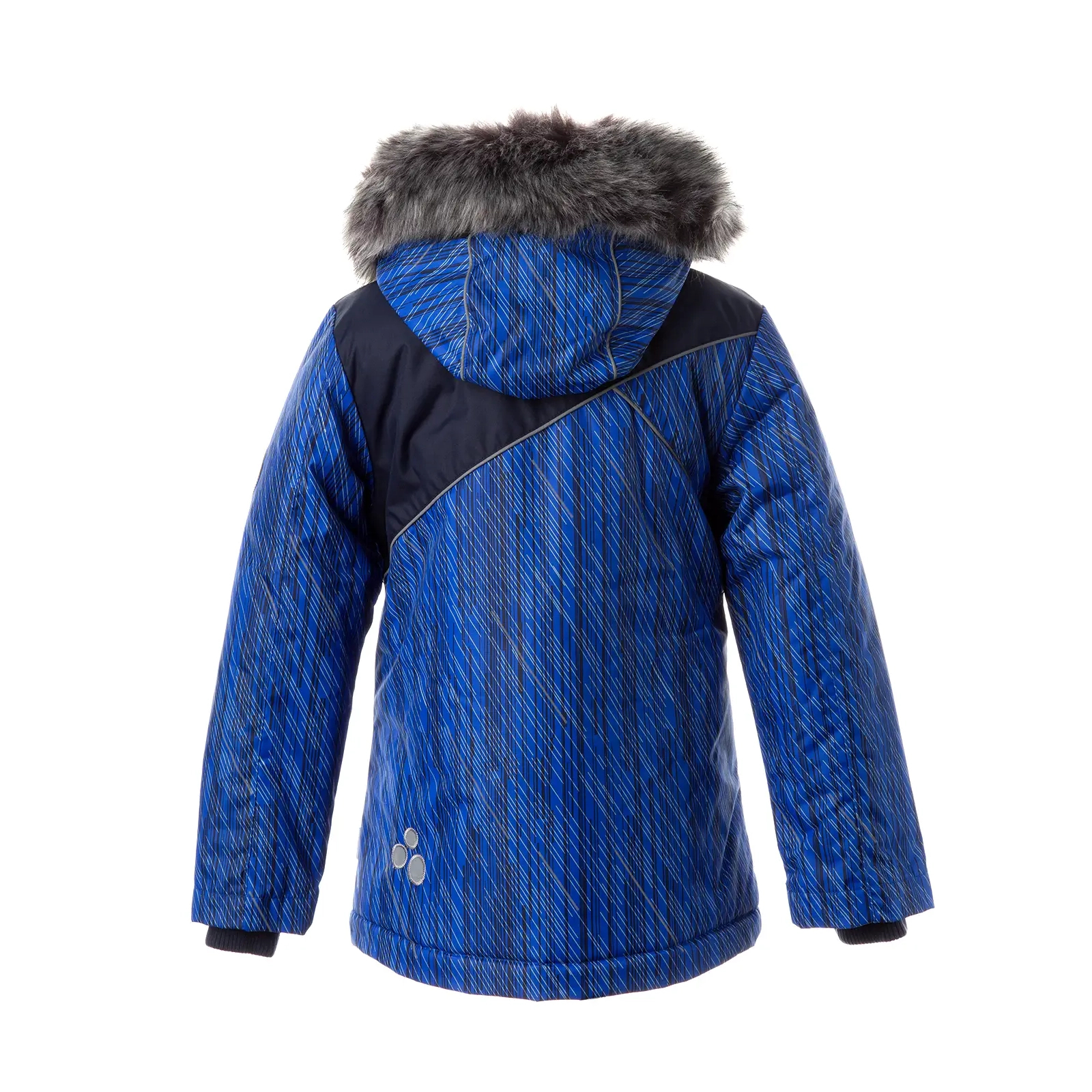 Куртка Huppa NORTONY 1 17440130 синій з принтом/темно-синій 122 (4741468989334) зображення 2