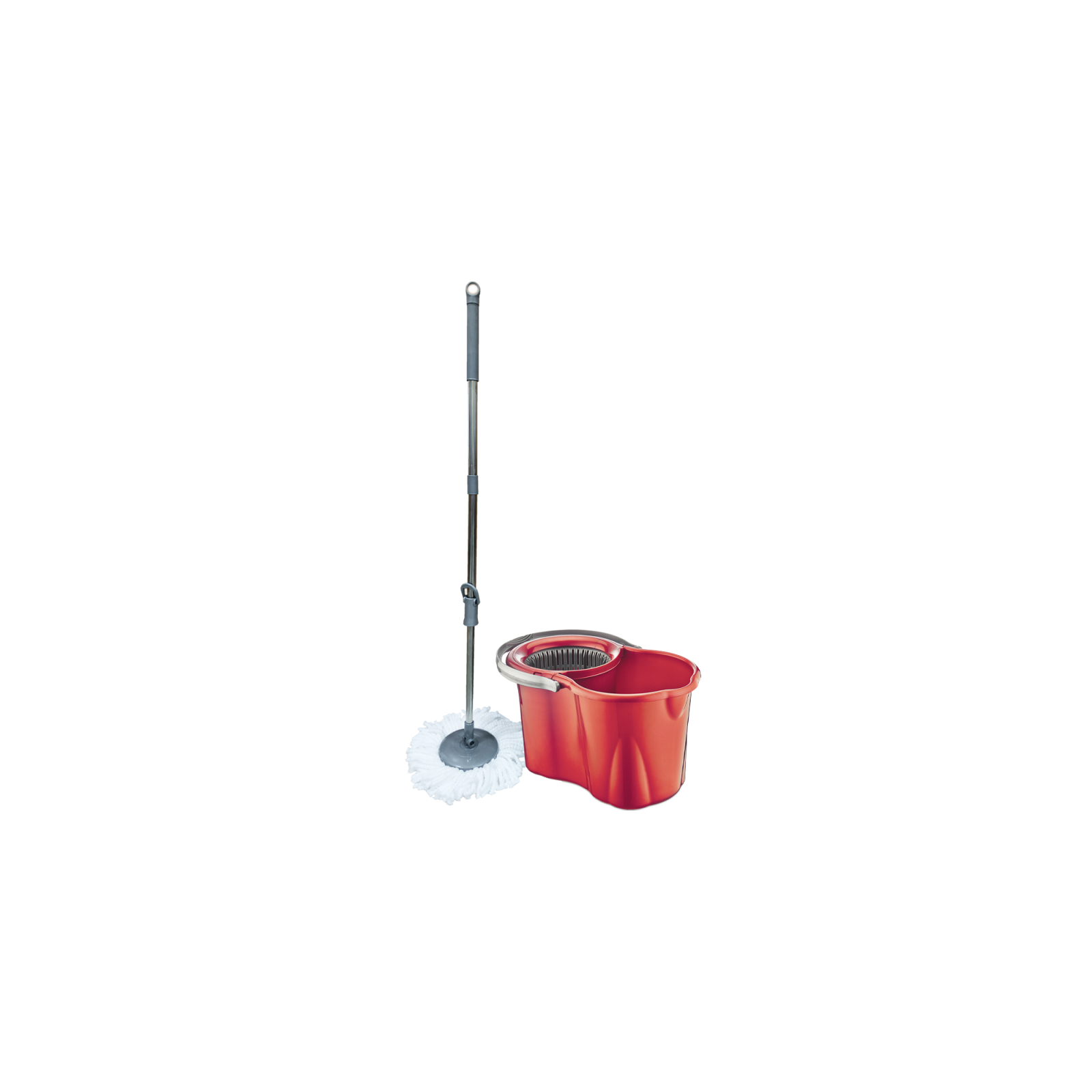 Комплект для уборки Planet Household Spin Mop Classic красный 19 л (6839)