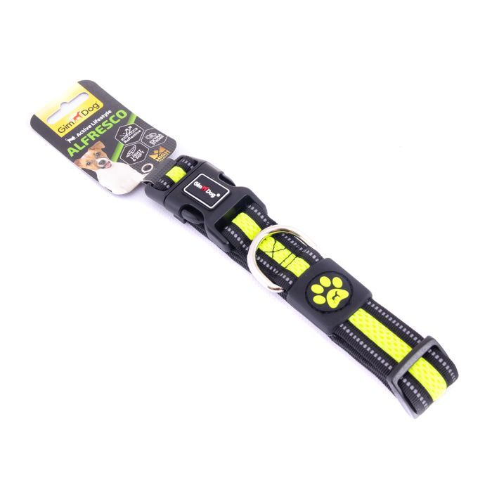 Нашийник для тварин GimDog Alfresco неопрен 35-51 см/25 мм жовтогарячий (8009632059488) зображення 2