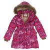 Пальто детское Huppa GRACE 17930055 фуксия с принтом 122 (4741468585017) изображение 4