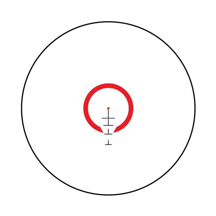 Оптичний приціл Bushnell AR Optics 1-8x24 Cіткa BTR-1 з підсвічуванням (AR71824I) зображення 7