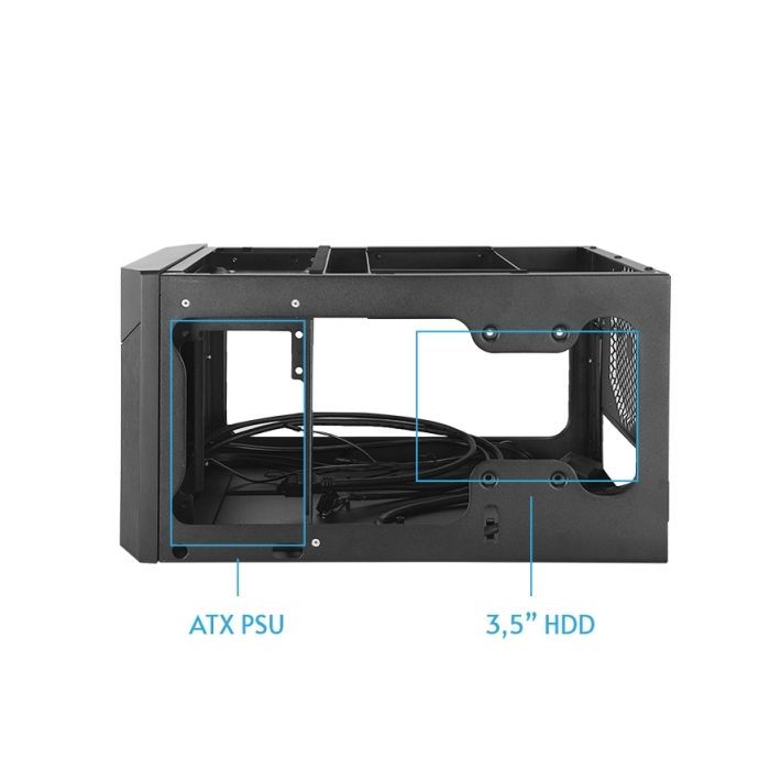 Корпус Chieftec PRO CUBE MINI (CN-01B-OP) изображение 4