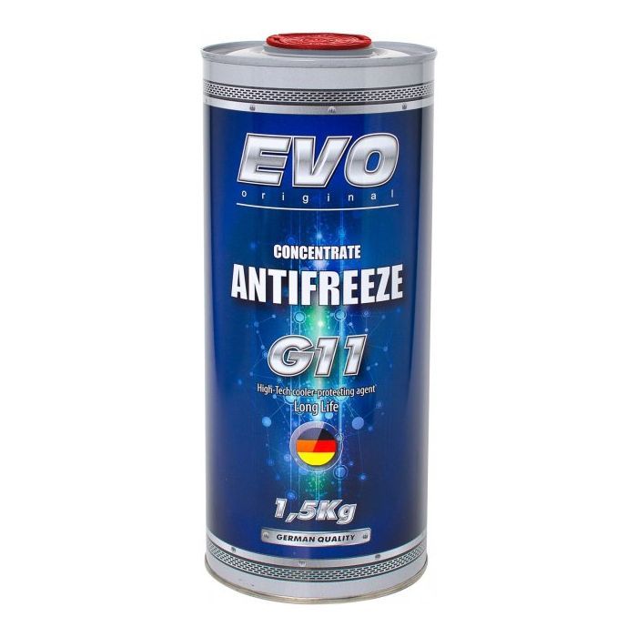 Антифриз EVO G11 Concentrate (Blue) 1,5kg (G11BLUE1.5KGx6)
