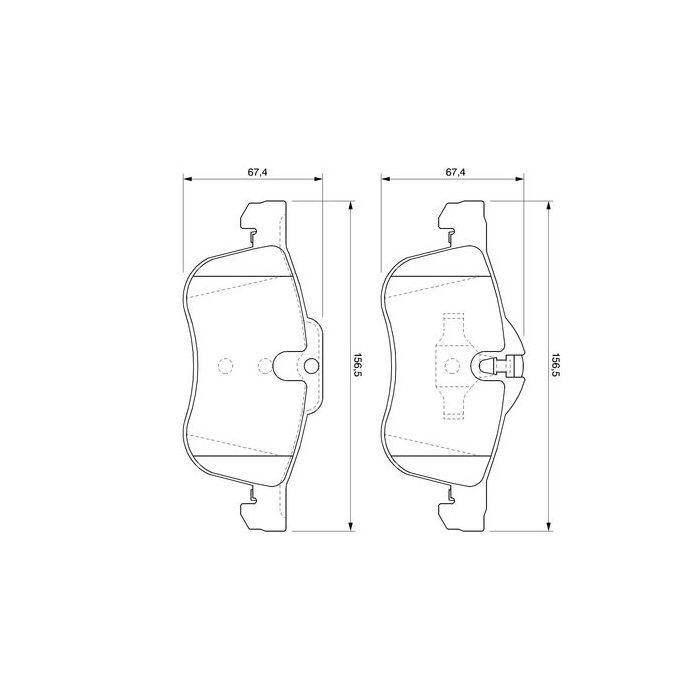Тормозные колодки Bosch 0 986 424 758 изображение 4