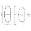 Гальмівні колодки Bosch 0 986 494 241 зображення 2