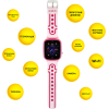 Смарт-часы AURA A2 WIFI Pink (KWAA2WFP) изображение 3
