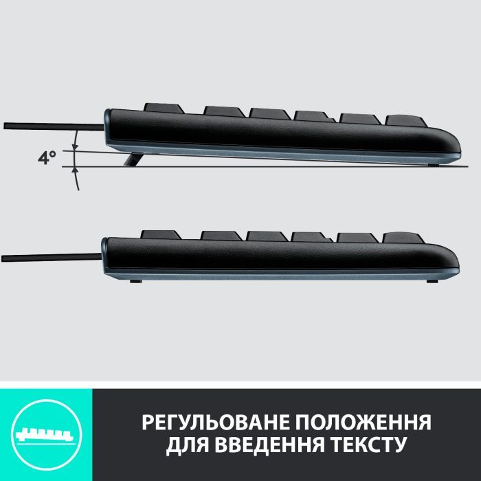 Комплект Logitech MK120 USB UA Black (920-002563) изображение 7