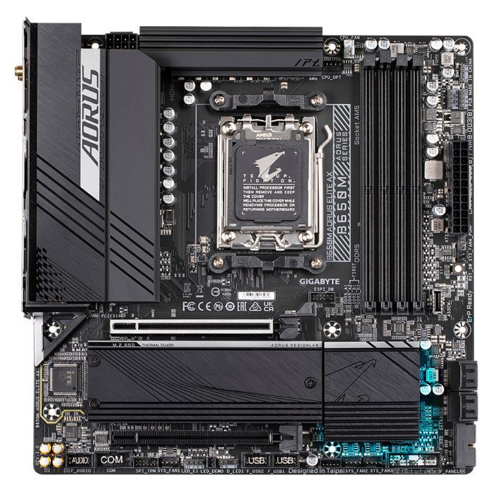 Материнская плата GIGABYTE B650M AORUS ELITE AX