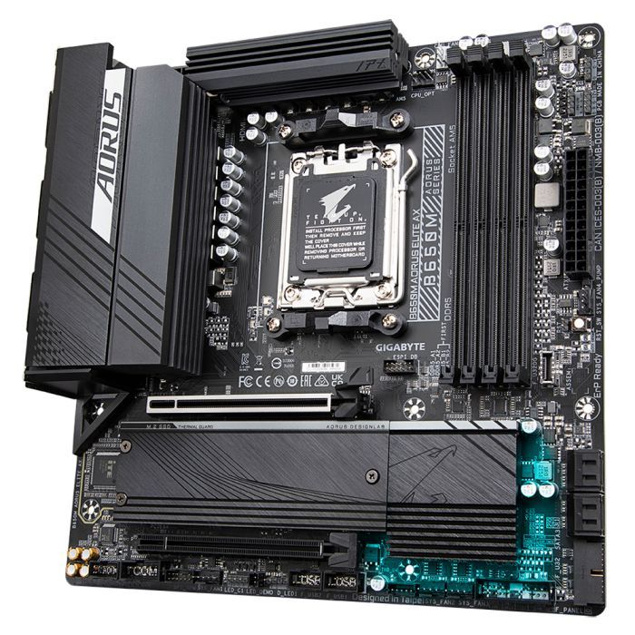 Материнская плата GIGABYTE B650M AORUS ELITE AX изображение 4