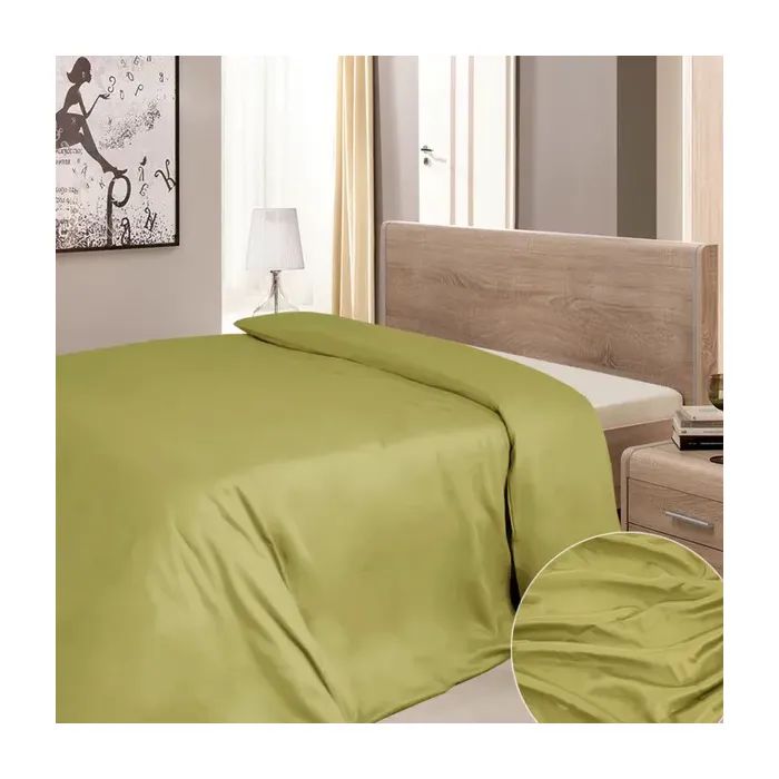 Пододеяльник Ярослав бязь 05 оливковый 200х215 (38732)