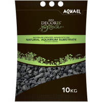 Ґрунт для акваріума AquaEl базальтовий гравій 10 кг (2-4 мм) чорний (5905546307970)