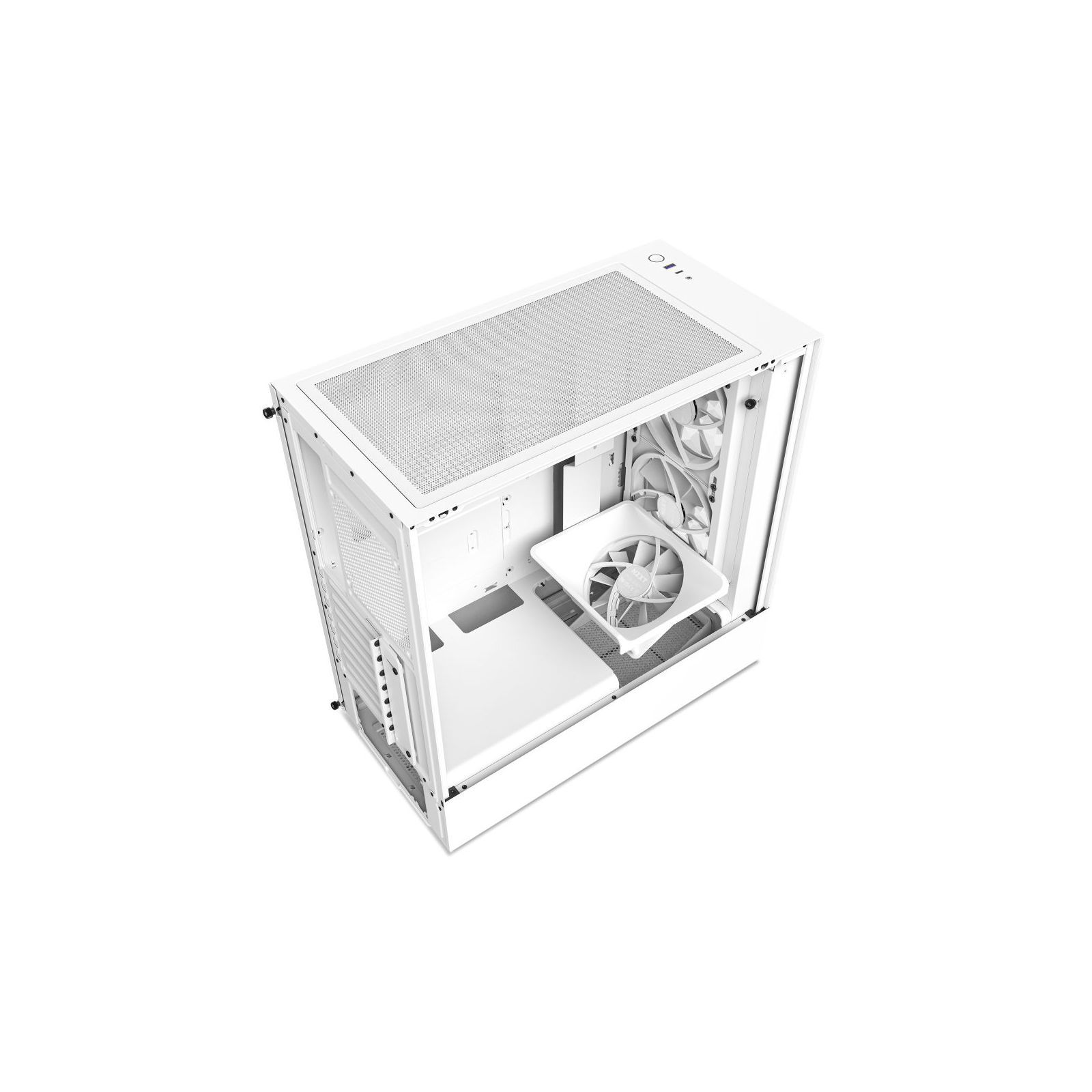 H5 ELITE CC-H51EW-01　（Whiteモデル） Корпус NZXT H5 Flow Edition White (CC-H51FW-01) – фото