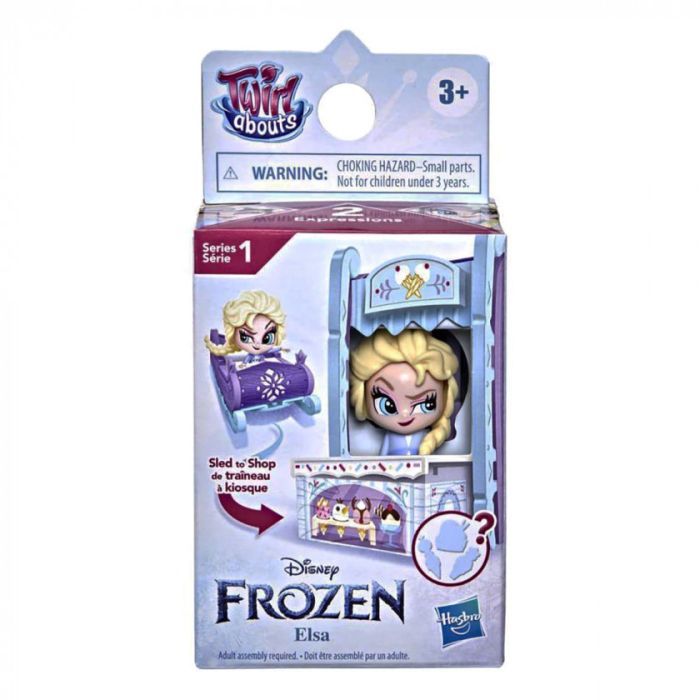 Ігровий набір Hasbro Frozen 2 Twirlabouts Санки Ельзи з сюрпризом 2 в 1 (F1822_F3129) зображення 4