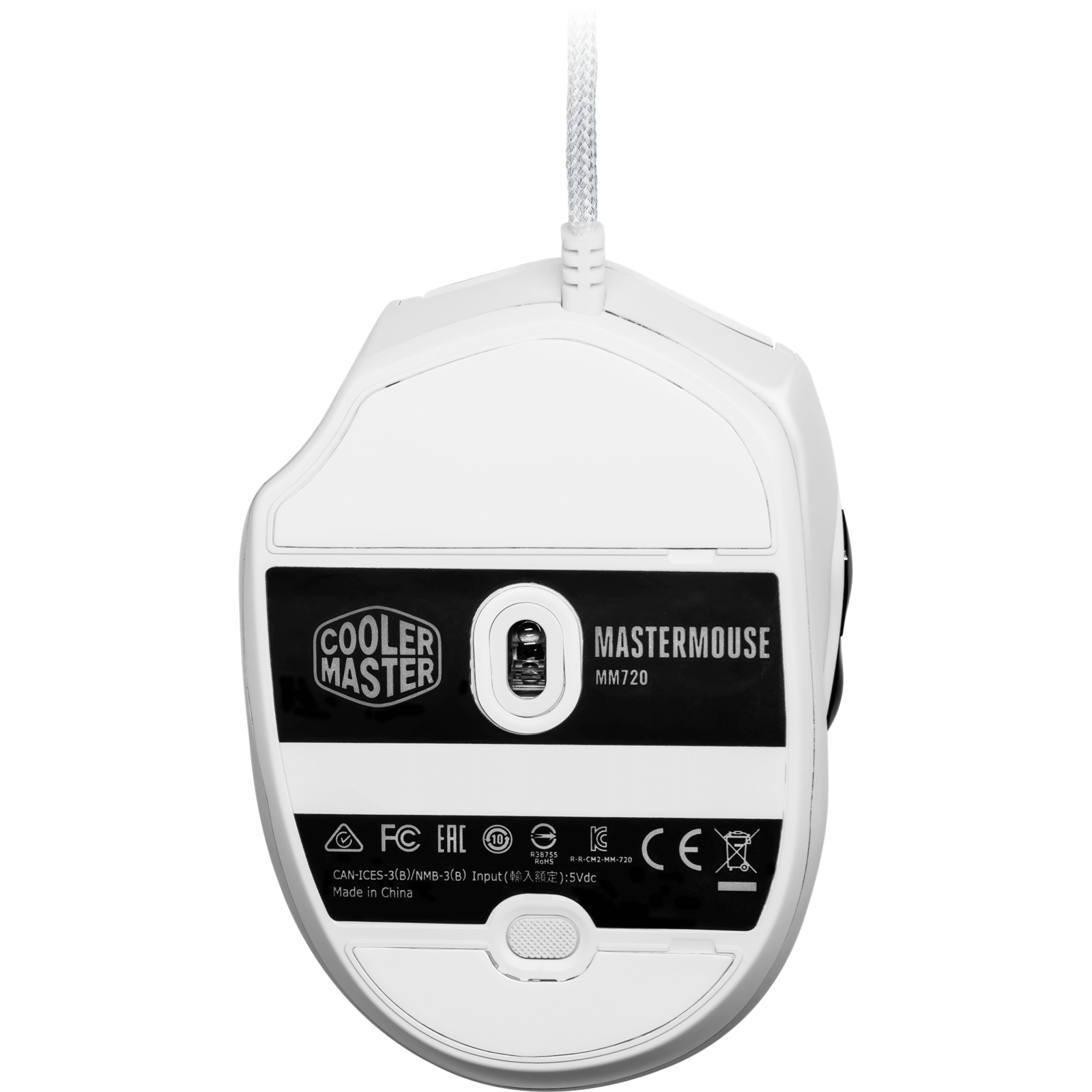 Мышка CoolerMaster MM720 USB Glossy White (MM-720-WWOL2) изображение 6