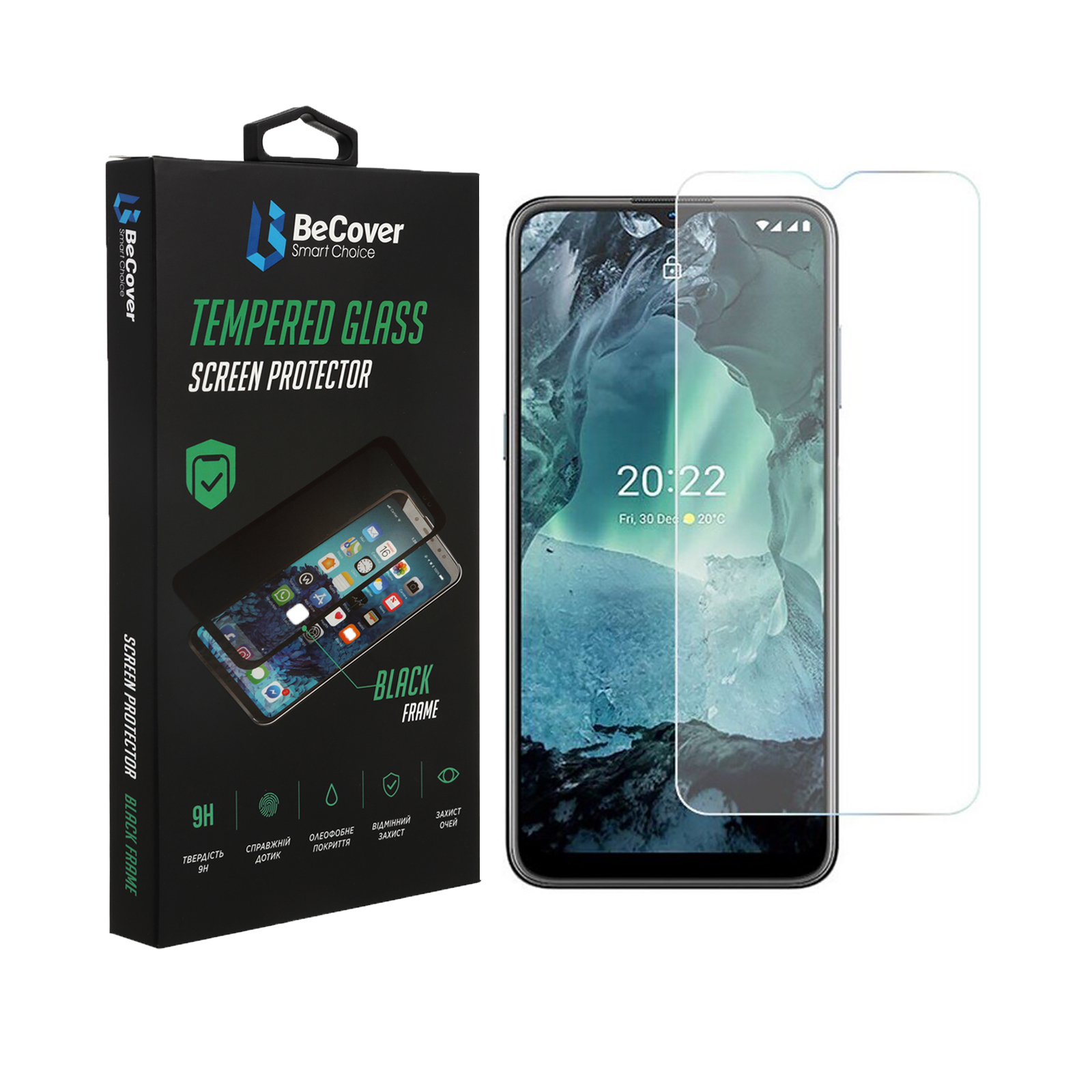 Стекло защитное BeCover Nokia G21 / G11 / G11 Plus 3D Crystal Clear Glass (708094)