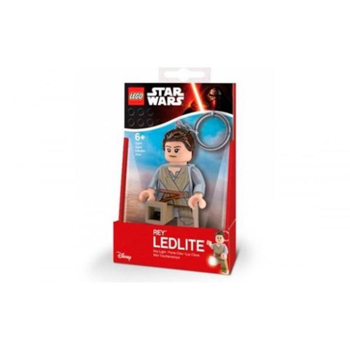 Брелок LEGO фонарик Звездные войны Рей (LGL-KE102)